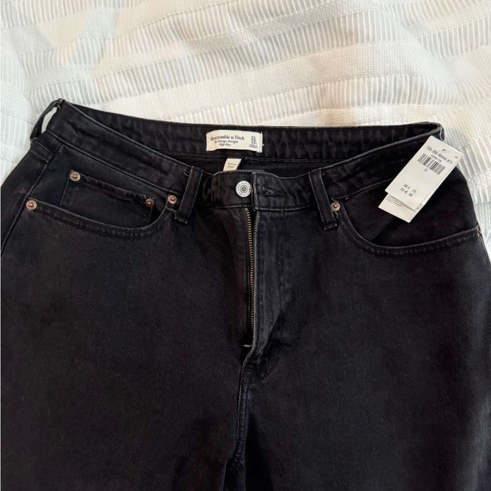 Abercrombie & Fitch Black Curve Love Jeans